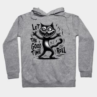 Black Cat Let The Good Times Roll Hoodie